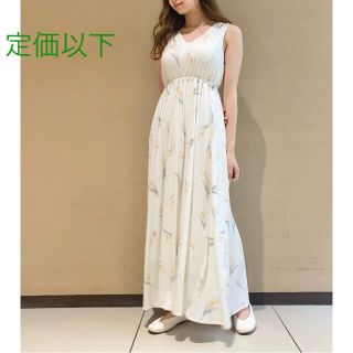 ジェラートピケ 花柄 ルームウェア(レディース)(イエロー/黄色系)の