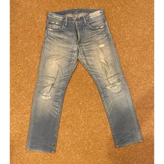 リーバイス(Levi's)のメンズ　デニムパンツ　Levi ダメージジーンズ(デニム/ジーンズ)