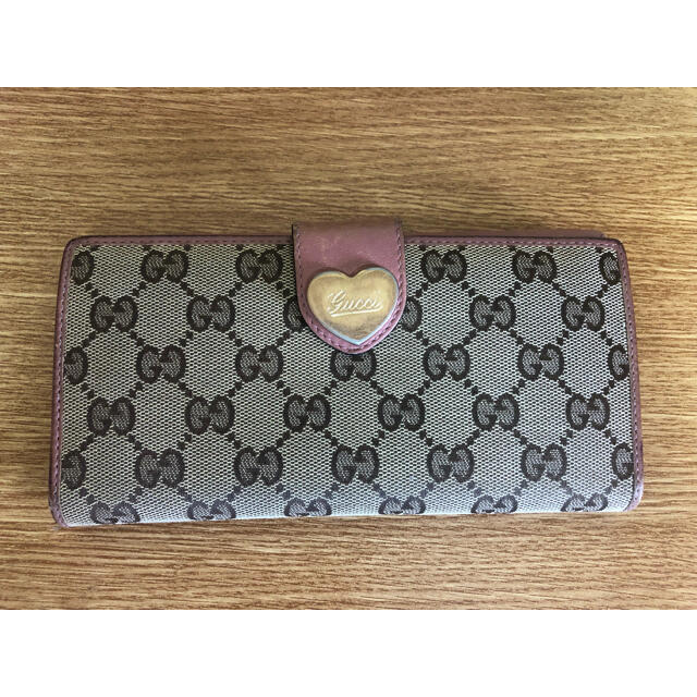 GUCCI - GUCCI 長財布 ハート ピンクの通販 by Rin's shop GUCCI - GUCCI 長財布 ハート ピンクの通販 by Rin's shop