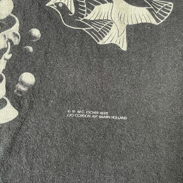 90s  M.C ESCHER USA製　Tシャツ メンズのトップス(Tシャツ/カットソー(半袖/袖なし))の商品写真