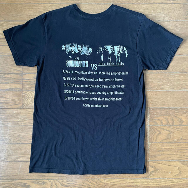 NINE INCH NAILS VS SOUNDGARDEN 北米ツアーTEE メンズのトップス(Tシャツ/カットソー(半袖/袖なし))の商品写真