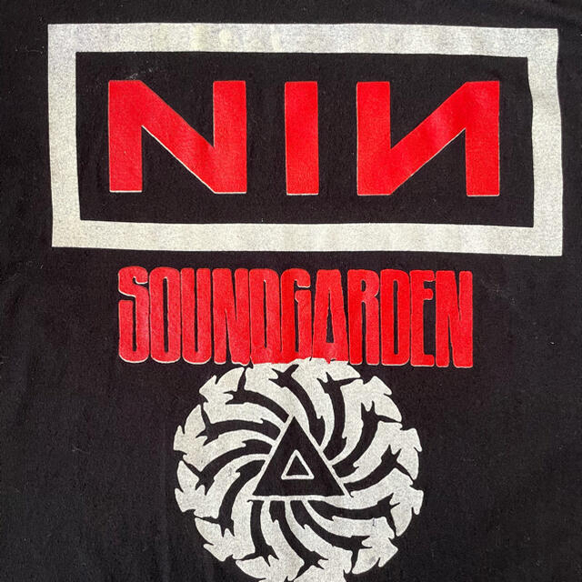 NINE INCH NAILS VS SOUNDGARDEN 北米ツアーTEE メンズのトップス(Tシャツ/カットソー(半袖/袖なし))の商品写真