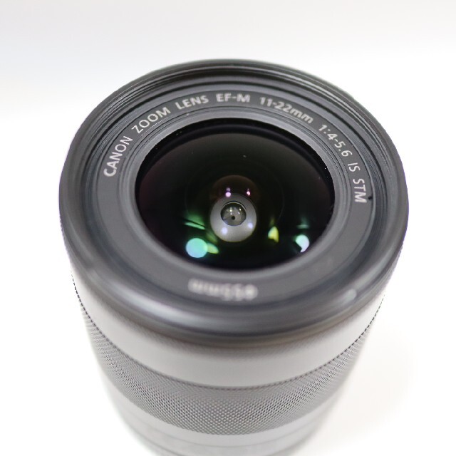 Canon(キヤノン)のEF-M 11-22mm F4-5.6 IS STM スマホ/家電/カメラのカメラ(レンズ(ズーム))の商品写真