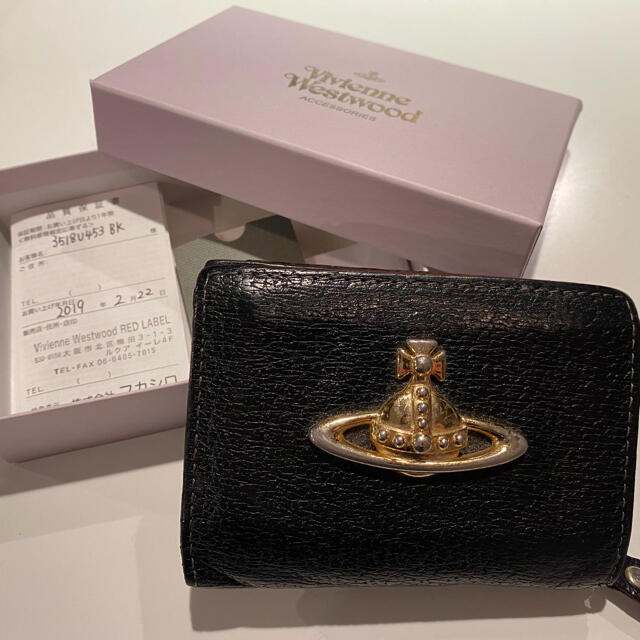 Vivienne Westwood(ヴィヴィアンウエストウッド)のヴィヴィアン　ミニ財布 レディースのファッション小物(財布)の商品写真