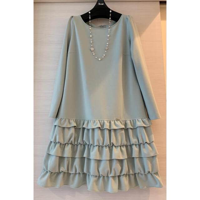 Rene  ルネ ♡ Dress “ Marshmallow ” アイスグリーン