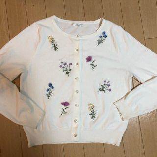 ウィルセレクション(WILLSELECTION)のウィルセレクション　お花カーディガン(カーディガン)