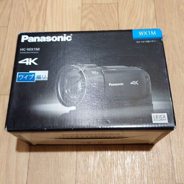 Panasonic デジタルビデオカメラ 4K HC-WX1M ブラック