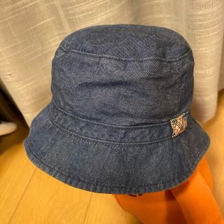 バーバリー(BURBERRY)のBURBERRY リバーシブルハット キッズ 48(帽子)