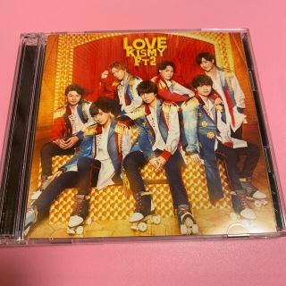 キスマイフットツー(Kis-My-Ft2)のKis-My-Ft2 CD ＋DVD 「LOVE」(ポップス/ロック(邦楽))