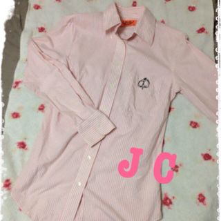 ジューシークチュール(Juicy Couture)のジューシークチュール  ストライプシャツ(シャツ/ブラウス(長袖/七分))