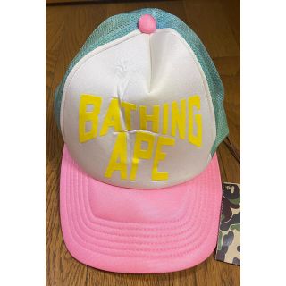 アベイシングエイプ(A BATHING APE)のBAPE マルチカラーメッシュキャップ(キャップ)