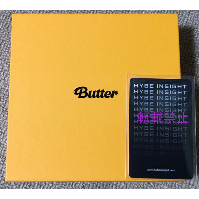 BTS 防弾少年団 hybe限定 トレカ付き butter CDK-POP/アジア