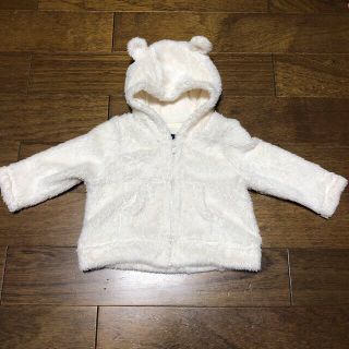 ベビーギャップ(babyGAP)のbabyGap くま耳パーカー　60センチ(ジャケット/コート)