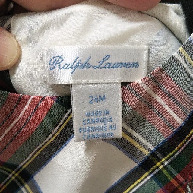 Ralph Lauren(ラルフローレン)のRALPH LAURENベビー・キッズ    ワンピース キッズ/ベビー/マタニティのキッズ服女の子用(90cm~)(ワンピース)の商品写真