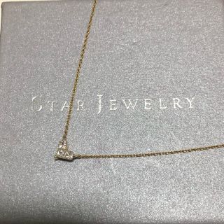 スタージュエリー(STAR JEWELRY) ライン ネックレス（ハート）の通販