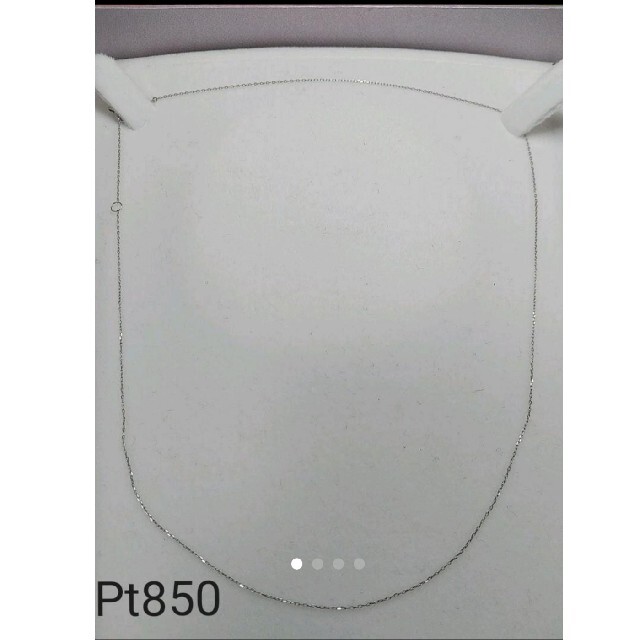Pt850 プラチナ ネックレス レディースのアクセサリー(ネックレス)の商品写真