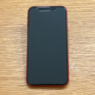 アップル(Apple)のiPhone 11 RED 64GB SIMフリー　Appleストア　正規品(スマートフォン本体)