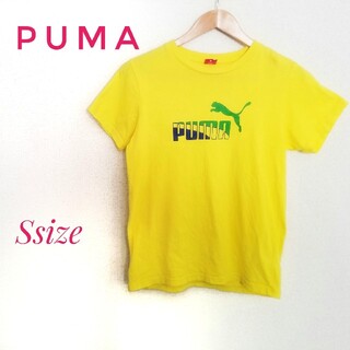 プーマ(PUMA)のプーマ PUMA レディース Tシャツ イエロー 黄色 S(ウェア)