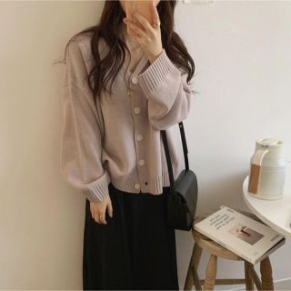 【SALE】꙳✧˖今期トレンド カーディガン˖✧꙳パープル(カーディガン)