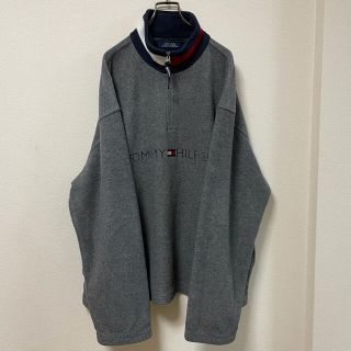 トミーヒルフィガー(TOMMY HILFIGER)の90s Tommy Hilfiger【トミーヒルフィガー】ハーフジップフリース！(スウェット)