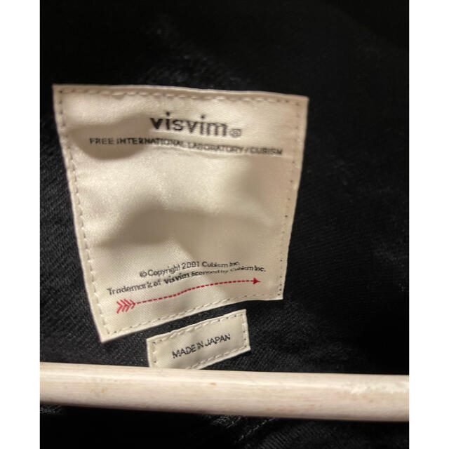 VISVIM(ヴィスヴィム)の2021FW VISVIM ブラックデニムジャケット　サイズ3 メンズのジャケット/アウター(Gジャン/デニムジャケット)の商品写真