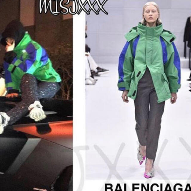 【早い者勝ち！】BALENCIAGA　Cシェイプ スウィング ジャケット