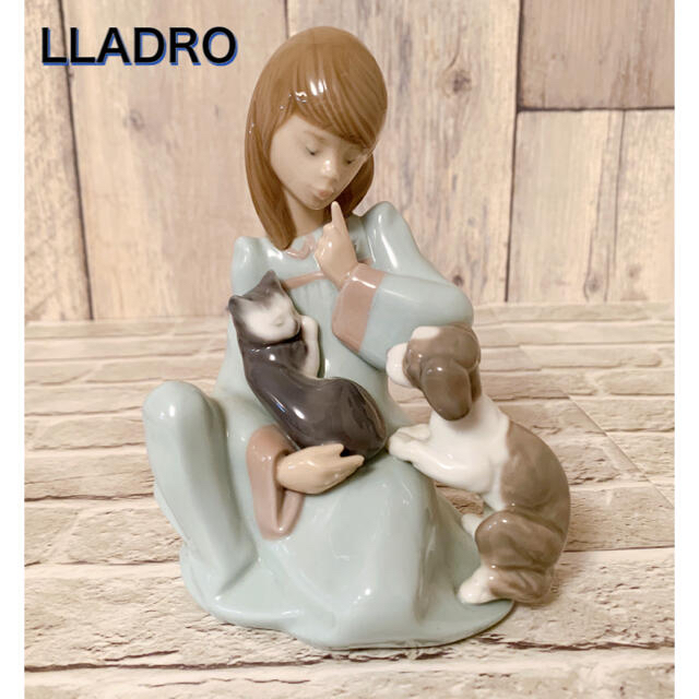 ☆しーちゃん様専用☆ リヤドロ LLADRO『起こしちゃだめよ』☆絶版・希少☆ エンタメ/ホビーの美術品/アンティーク(彫刻/オブジェ)の商品写真