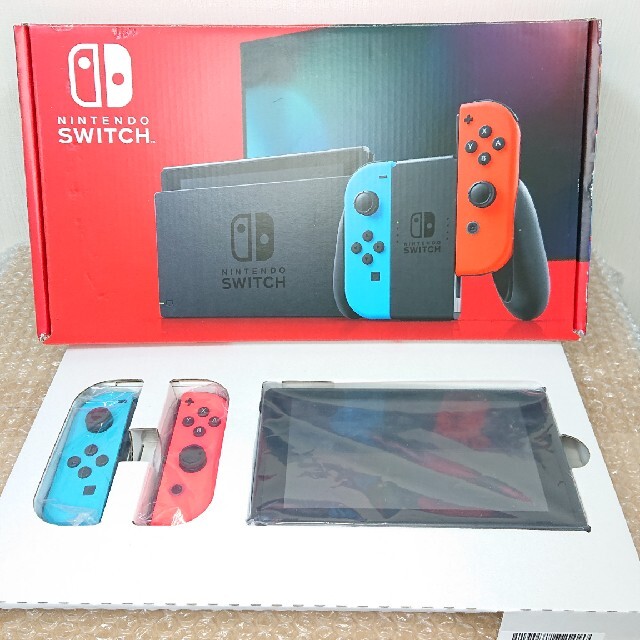 ニンテンドースイッチ 本体 ネオンブルー ネオンレッドレッド系ブルー系