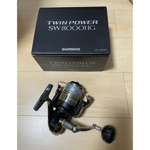 SHIMANO(シマノ)のシマノ 15ツインパワーSW8000HG スポーツ/アウトドアのフィッシング(リール)の商品写真