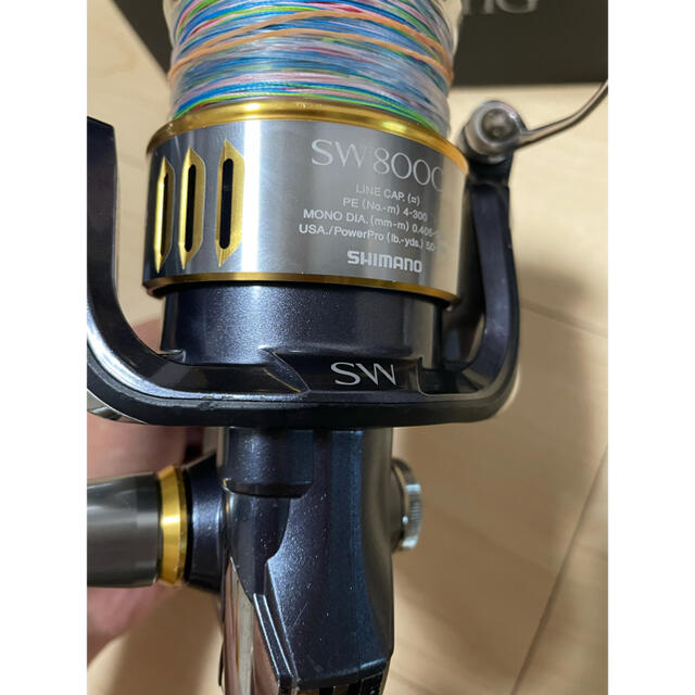 SHIMANO(シマノ)のシマノ 15ツインパワーSW8000HG スポーツ/アウトドアのフィッシング(リール)の商品写真