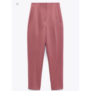 ザラ(ZARA)のZARA センタープレスパンツ(クロップドパンツ)