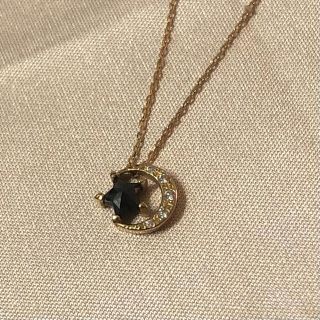 スタージュエリー(STAR JEWELRY)のスタージュエリーk18 ムーン・スターネックレス(ネックレス)