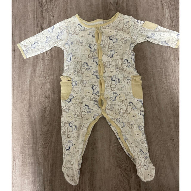 KOALA Baby(コアラベビー)の靴下付きロンパース キッズ/ベビー/マタニティのベビー服(~85cm)(ロンパース)の商品写真