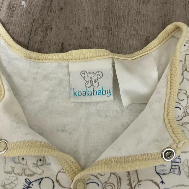 KOALA Baby(コアラベビー)の靴下付きロンパース キッズ/ベビー/マタニティのベビー服(~85cm)(ロンパース)の商品写真