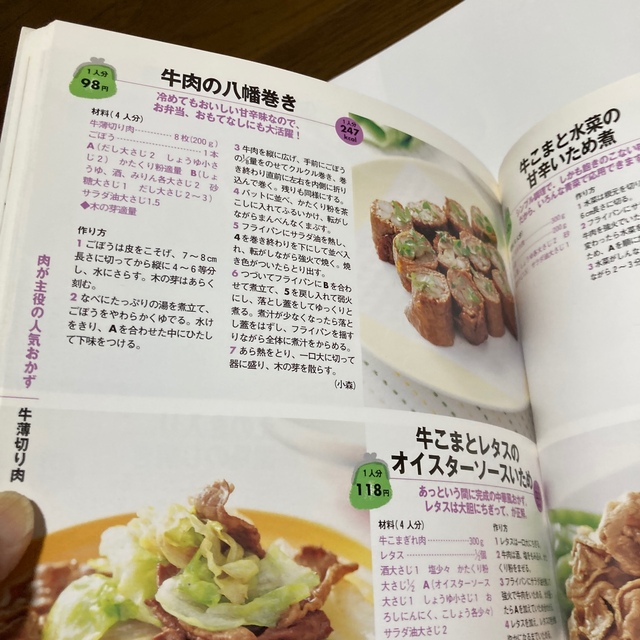 主婦と生活社(シュフトセイカツシャ)の１００円おかずの底力！ 材料シンプル、作るのかんたん！ エンタメ/ホビーの本(料理/グルメ)の商品写真