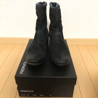 プレミアータ(PREMIATA)の美品　未使用　プレミアータ　ジップアップ　ショートブーツ　8(ブーツ)