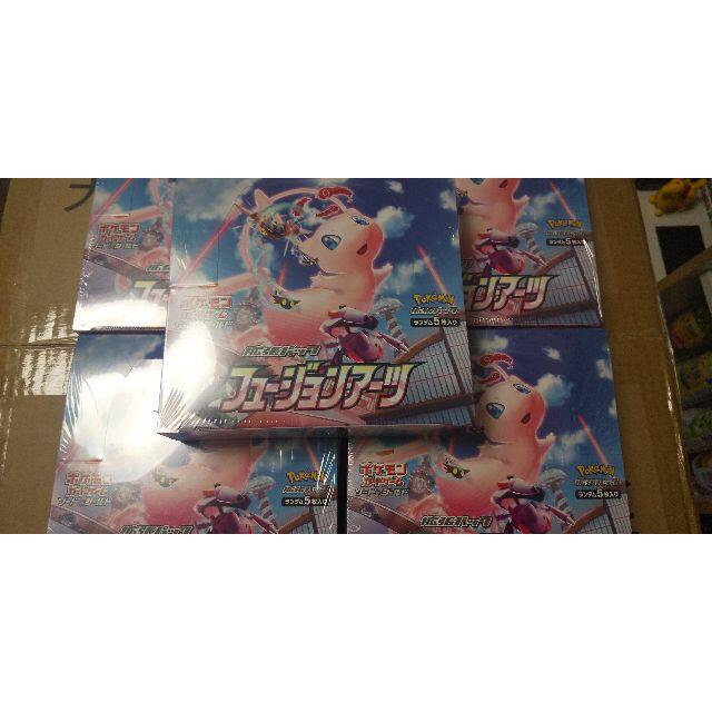 ポケモン - 新品未開封 シュリンク付き フュージョンアーツ 5BOX