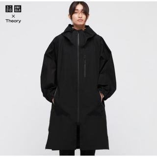 セオリー(theory)のk@ori様専用　UNIQLO theory ブロックテックコート　Mサイズ(ロングコート)