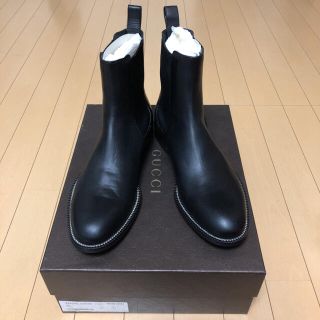 グッチ(Gucci)の美品　未使用　グッチ　サイドゴアブーツ　GUCCI メンズ(ブーツ)