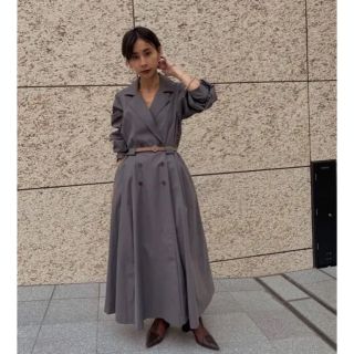 アメリヴィンテージ(Ameri VINTAGE)のAmeriアメリ新品LONG COAT LIKE BELT DRESS(ロングワンピース/マキシワンピース)