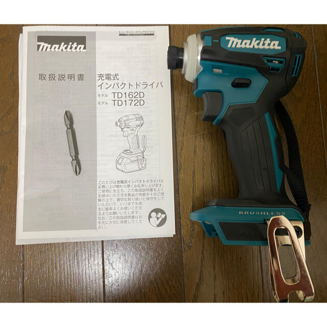 マキタ　インパクトドライバー　TD172D ブルー　新品未使用品！工具/メンテナンス