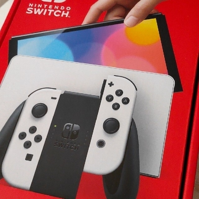 新型スイッチ（三年保証）switch 有機el ホワイト