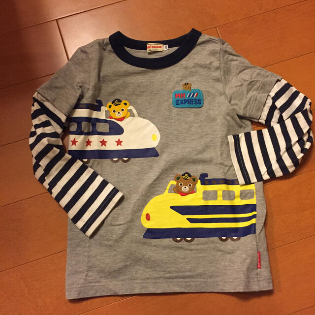 mikihouse(ミキハウス)のミキハウス ロンT 110 キッズ/ベビー/マタニティのキッズ服男の子用(90cm~)(Tシャツ/カットソー)の商品写真