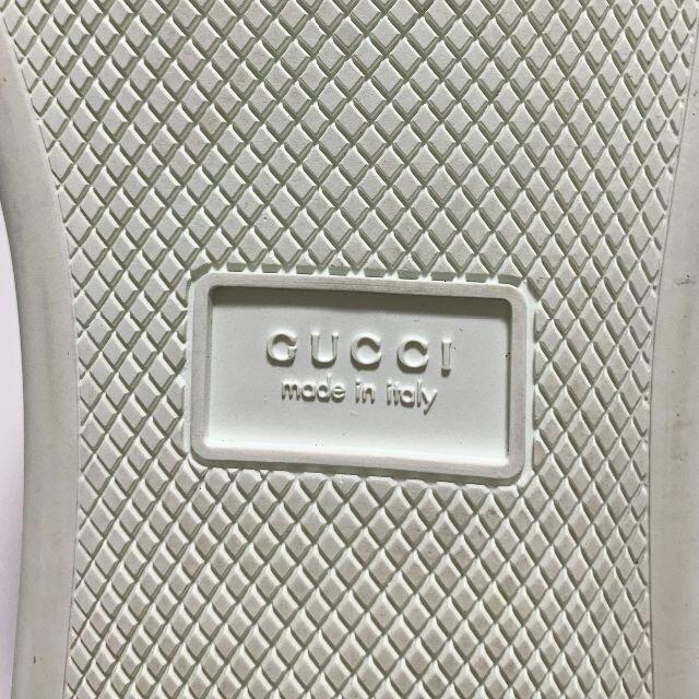 Gucci(グッチ)の2957 グッチ レザー エース エンブロイダリー スニーカー クリスタル シル レディースの靴/シューズ(スニーカー)の商品写真