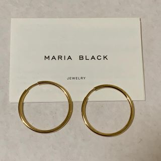 ビームス(BEAMS)のMARIA BLACK senirita 25 フープピアス(ピアス)