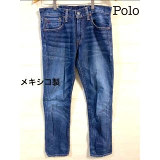 ポロラルフローレン(POLO RALPH LAUREN)の1点限り!!ポロラルフローレン デニム ジーンズ 赤耳 メキシコ製 30×30(デニム/ジーンズ)