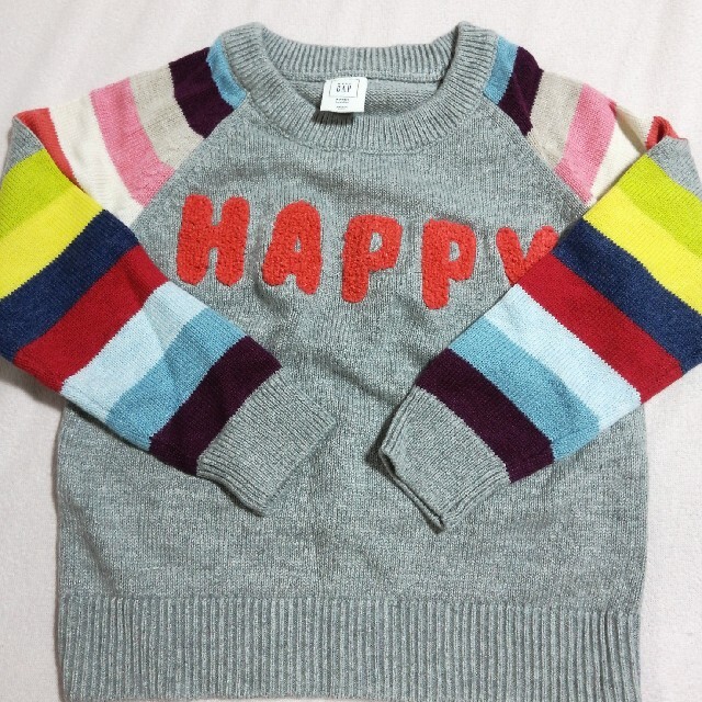 GAP(ギャップ)のGAPカラフルニット キッズ/ベビー/マタニティのキッズ服男の子用(90cm~)(ニット)の商品写真