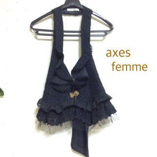 アクシーズファム(axes femme)の【送料込み】ゴシック＊ベスト(ベスト/ジレ)