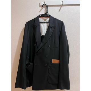 サンシー(SUNSEA)のN.M Thickened Double-Breasted Jacket(テーラードジャケット)