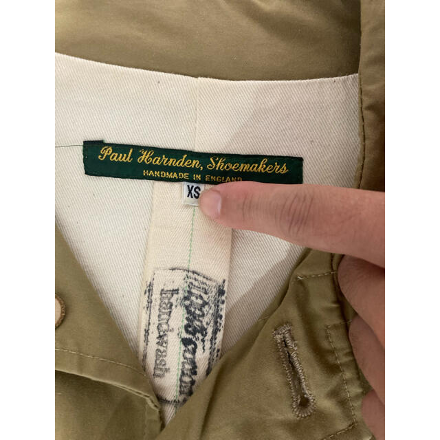 Paul Harnden(ポールハーデン)の激レア Paul Harnden Mens Mac Coat ポールハーデン メンズのジャケット/アウター(ステンカラーコート)の商品写真
